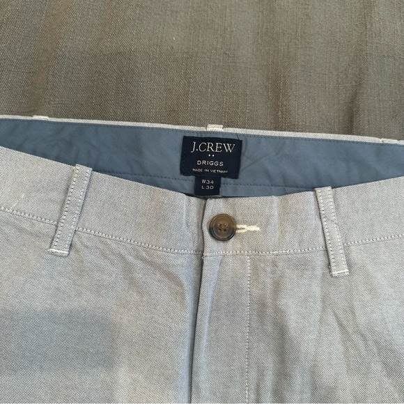 J.Crew Driggs Light Blue Pants W 34 L 30 - Picture 3 of 5